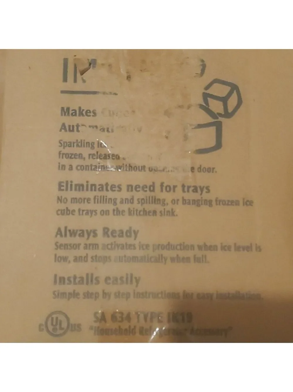 Frigidaire IM115 Automatic Ice Maker Installation Kit Household Fridge Accessory